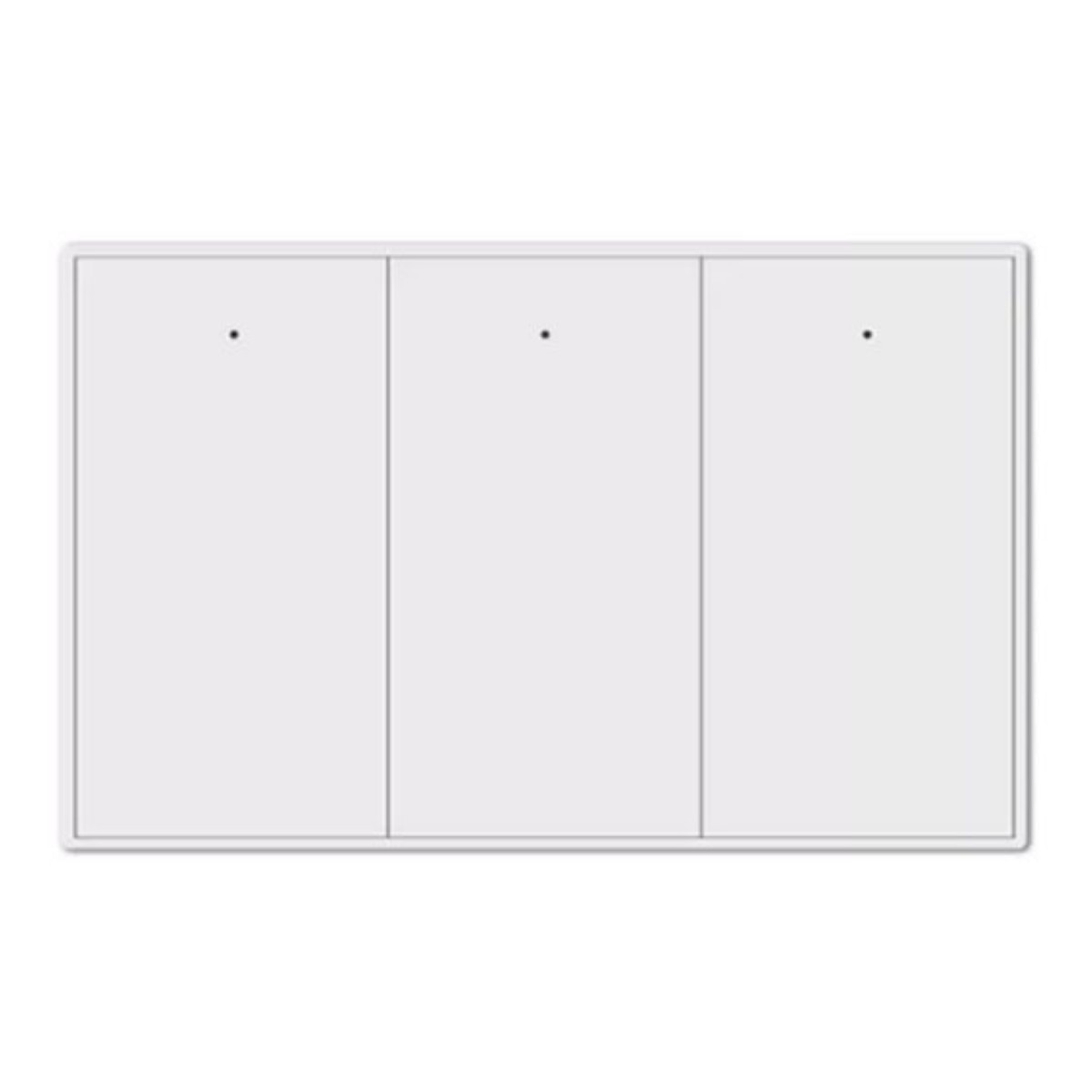 BO SMART Tuya Zigbee Neutral Smart Wall Light Switch 3 Gang White