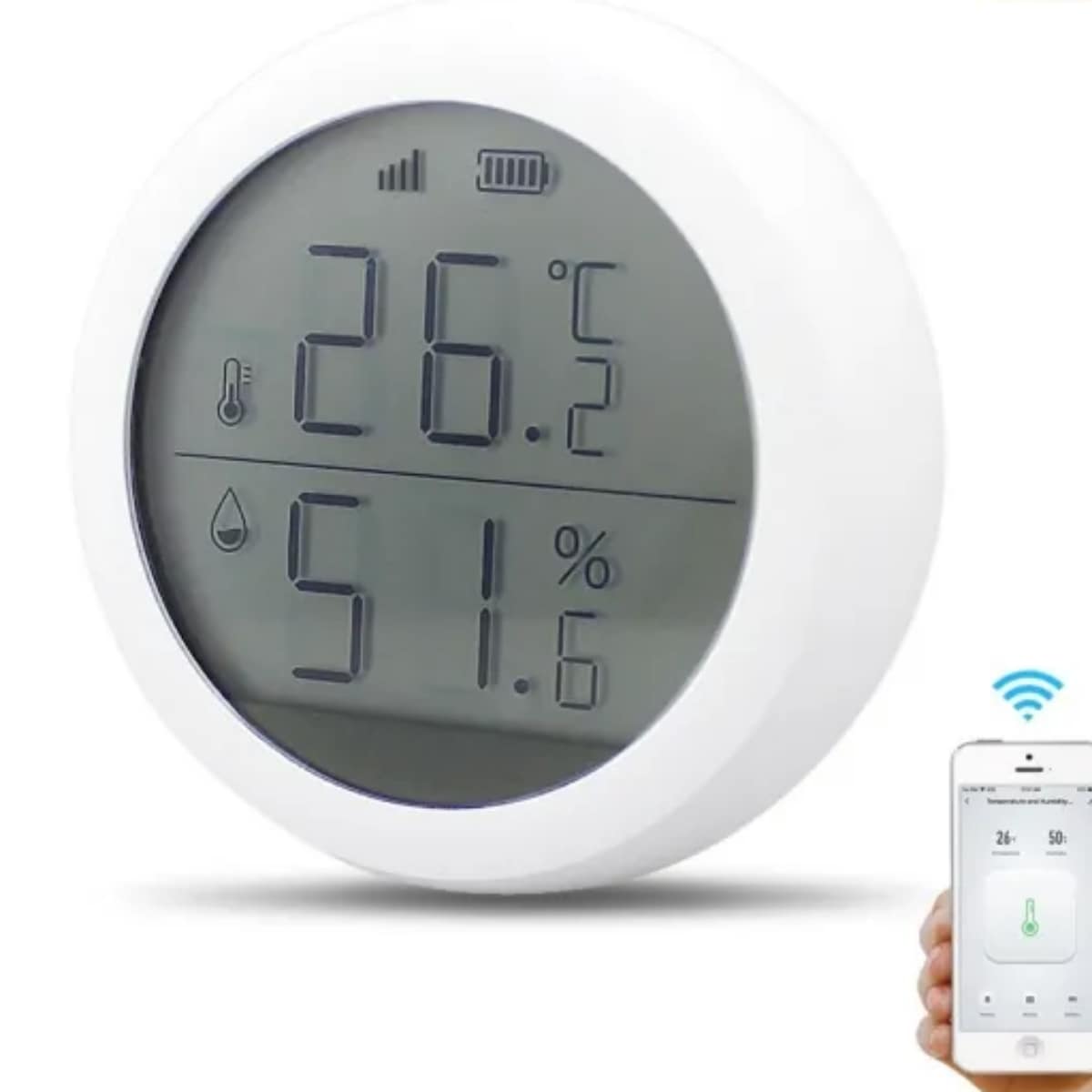 Tuya Zigbee Temperature and Humidity Sensor HS001