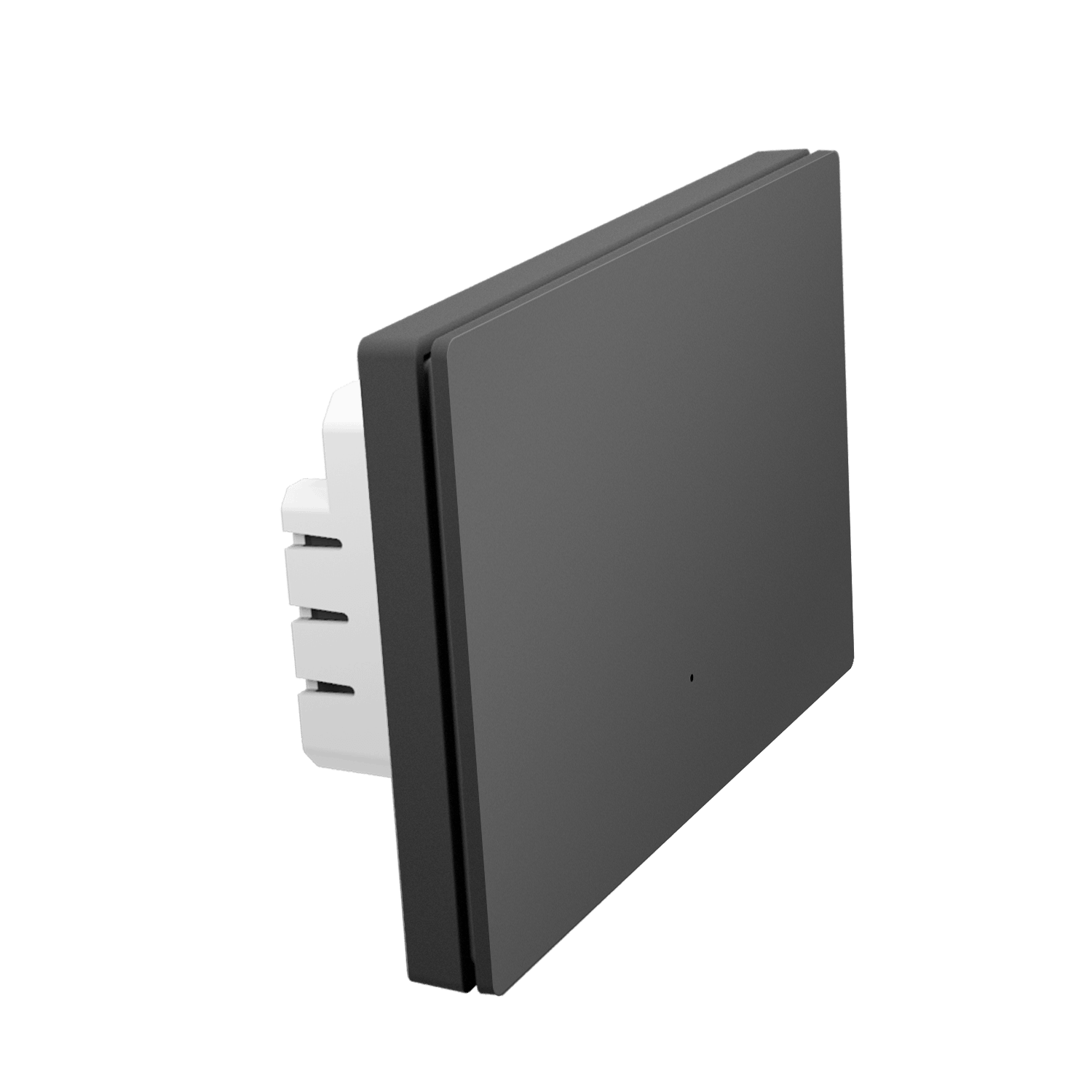 akubela zigbee smart light switch 1 gang Glass surface Black - Image 4