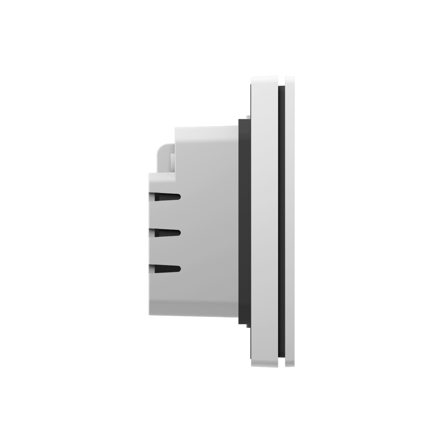 akubela zigbee smart light switch 1 gang Glass surface White - Image 4