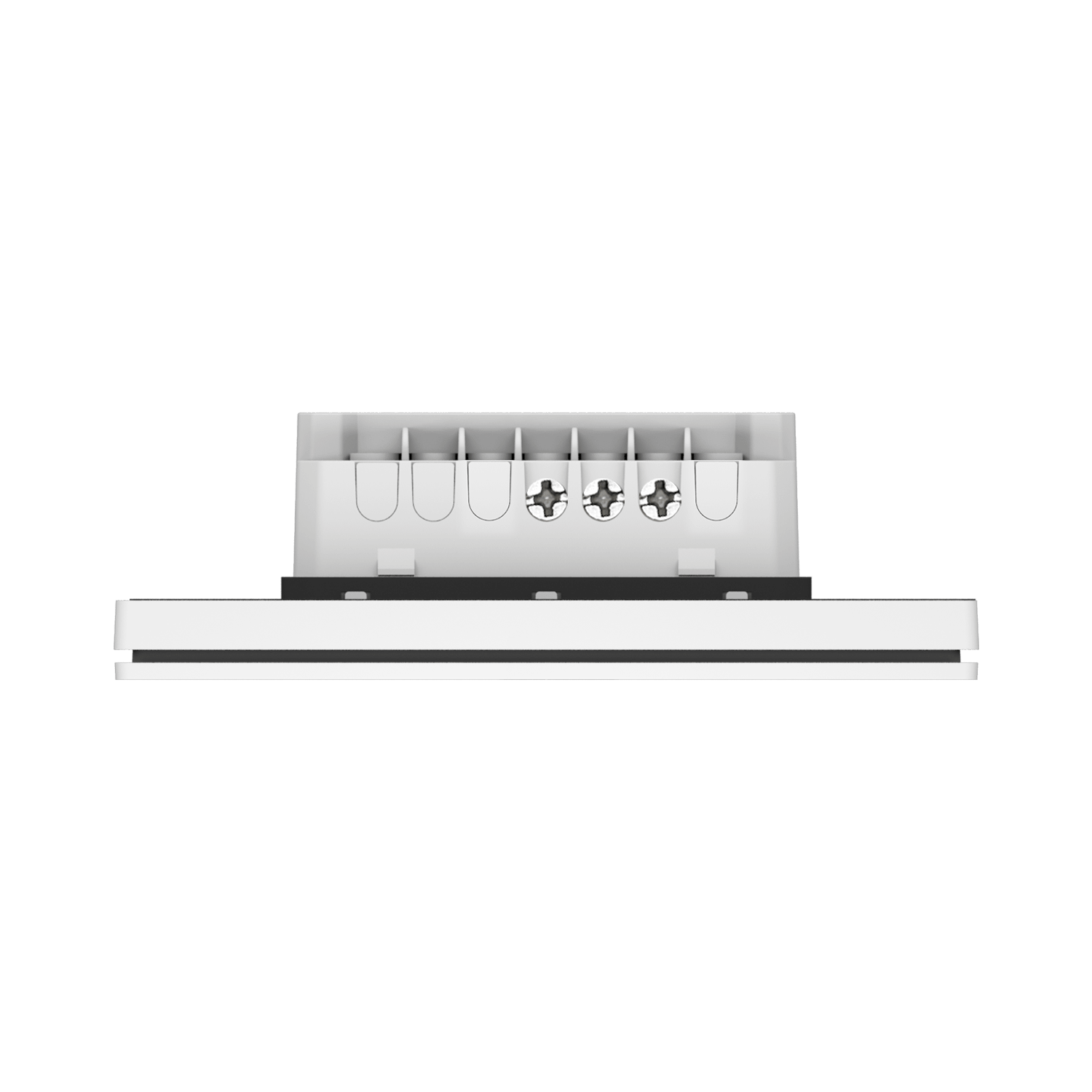 akubela zigbee smart light switch 1 gang Glass surface White - Image 3