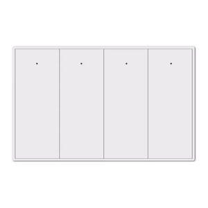 BO SMART Zigbee Neutral Smart Wall Light Switch 4 Gang White Work with Tuya and Akubela