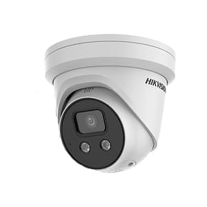 Hikvision 6MP DS-2CD2367G2-LU Gen2 ColorVu Turret Camera with Acusense & Mic 30m White LED 2.8mm