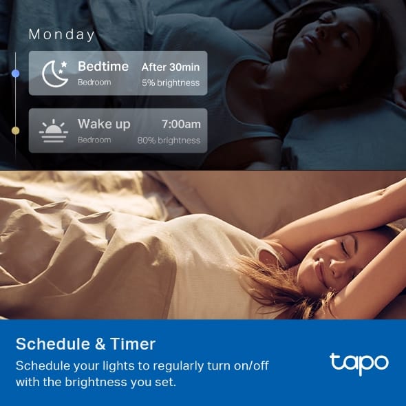 TP-Link Tapo Smart Wi-Fi Light Bulb, Multicolor L530B - Image 4