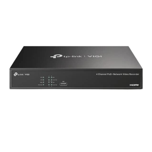 VIGI NVR1004H-4P VIGI 4 Channel PoE+ Network Video Recorder
